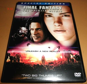 Final Fantasy the Spirits Within DVD movie Hironobu Sakaguchi Ming-Na Wen  - Picture 1 of 3