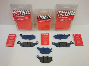 Pastillas de freno Brembo pastillas de freno freno delantero + trasero Suzuki DL 650 1000 V-Strom - Imagen 1 de 1
