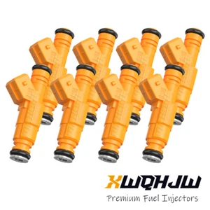 NEW 8Pcs Fuel Injectors Set For 1987-1998 Jeep Grand Cherokee Wrangler 4.0L - Picture 1 of 12
