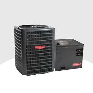 Goodman 2 Ton 13.4 SEER2 AC & 17.5" Cased Coil System, R32 Refrigerant - Picture 1 of 4