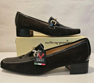 HALLAZGO RARO - ZAPATOS ITALIANOS - L'Artigiana Viareggina MARCA DE LUJO - TALLA 41 EU/10US Foto 1 de 4