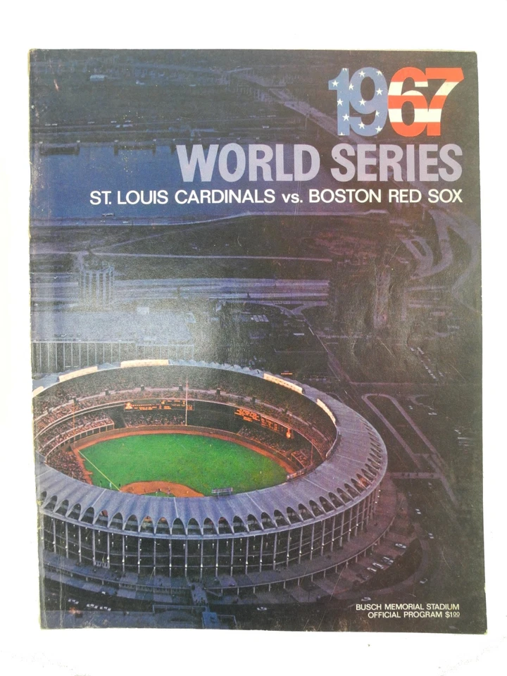 1967 World Series Official Program - St. Louis Cardinals vs Boston Red Sox - Image 1 of 1