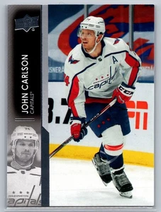 2021-22 Upper Deck Series 1 - John Carlson #188 Washington Capitals NHL Card - Picture 1 of 2