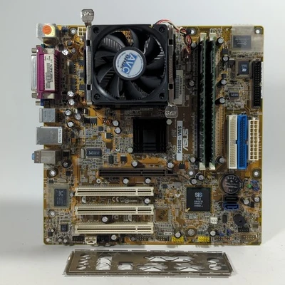 ASUS P5S800-VM Intel Pentium 4 530 3.0GHz 256MB DDR MicroATX LGA775 Motherboard - Image 1 of 4