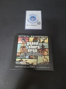 Grand Theft Auto: San Andreas Official Soundtrack 3-Disc Set 2 CDs GTA Intro DVD - Imagen 1 de 7