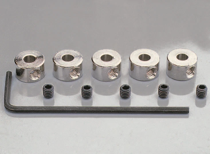 Stellringe 2mm mit Innensechskant-gewindestift Madenschraube 030130