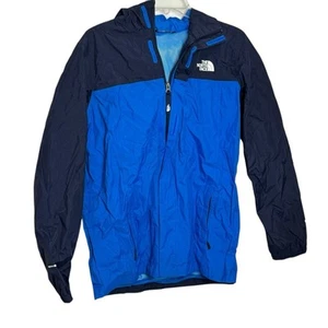The North Face DryVent  boys Antora rain waterproof Jacket size XL blue black - Picture 1 of 11