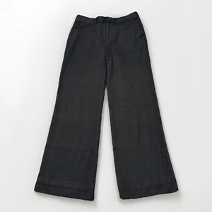 GAP TWamen Größe 4 Hose schwarz weites Bein Eingrifftasche 28x28,5 - Bild 1 von 8