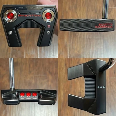 Scotty Cameron 2025 Phantom 5 Putter - Brand New - Xtreme Dark Finish - Red - Image 1 of 4