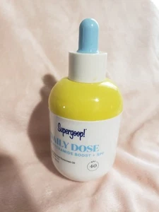 Supergoop Daily Dose Hydra Ceramide Boost SPF 40 Sunscreen Oil 1 oz - Picture 1 of 3