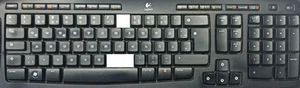 ST135 Key for keyboard Logitech MX5500 MX 5500 - Picture 1 of 2