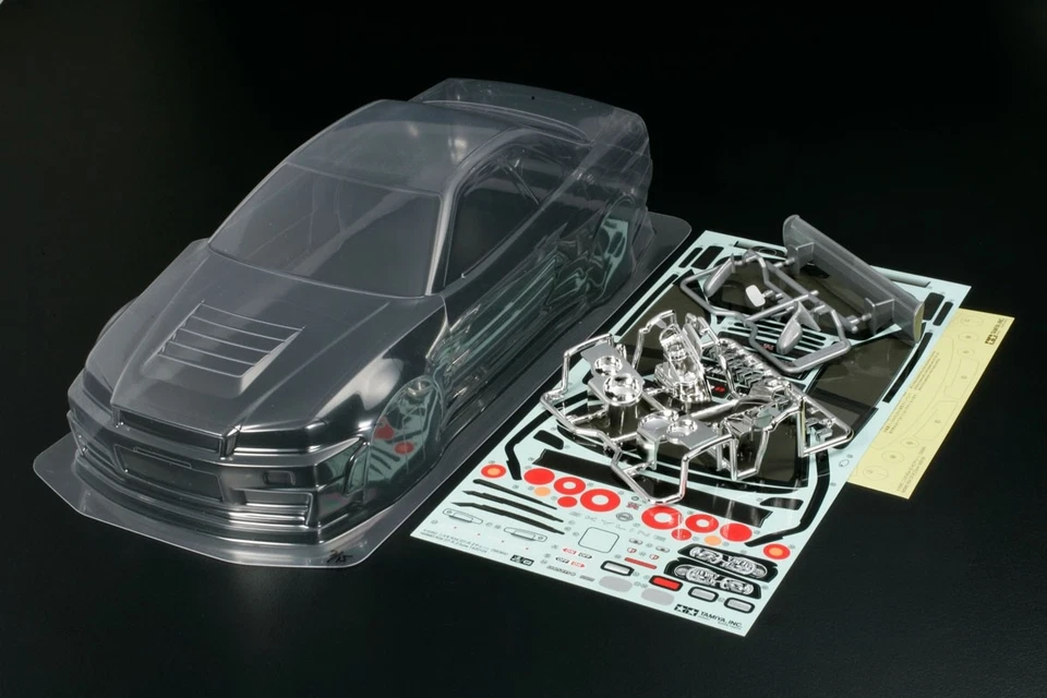 Tamiya 51246 - Juego de carrocería de coche de turismo Nismo R34 GT-R Z-Tune 1/10, transparente Foto 1 de 1