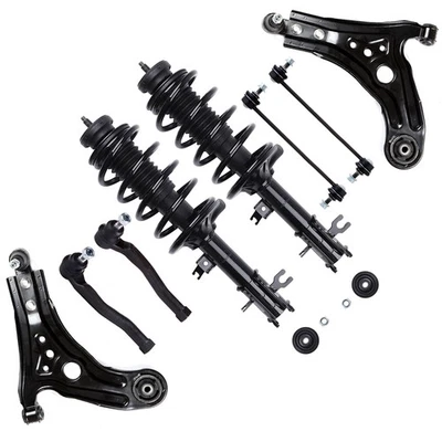Front Struts Control Arms Sway Bar Kit For Chevrolet Aveo Aveo5 2004-2011 Foto 1 de 4