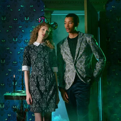 Disney Parks Shop 2023 The Haunted Mansion Glow In The Dark Dress Size Large - Image 1 of 4