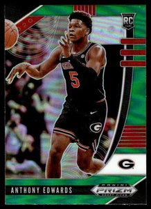 Selecciones del draft Panini Prizm 2020-21 verde Prizm #41 Anthony Edwards novato radiocontrol - Imagen 1 de 2