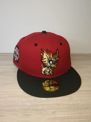 Gorra New Era Marvel El Paso Chihuahuas MiLB Negra 59FIFTY Ajustada 7 1/4  Foto 1 de 4