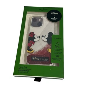 Kate Spade New York Minnie Mouse Glitter Liquid iPhone 15 Case - Picture 1 of 5