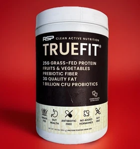 TrueFit Gut Healthy Protein Powder Grass-Fed Whey 1.9lb Exp 10/26 - Picture 1 of 3