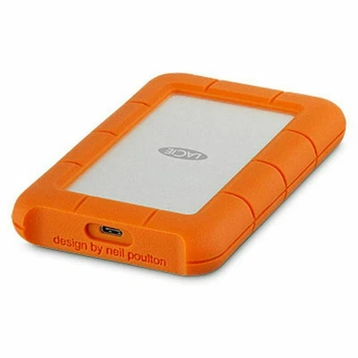 Externe Festplatte LaCie STFR2000800 2 TB HDD Orange - Bild 1 von 2