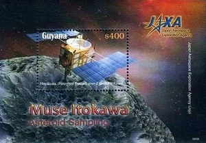GUYANA 2006 JAPAN SPACE SATELLITE S/S HAYABUSA SC#3931 MNH CV$4.25 ASTRONOMY - Picture 1 of 1