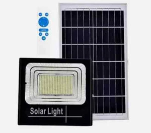 Lampada Solare LED 800W con Pannello Fotovoltaico IP67 per Giardino e Cortile - Foto 1 di 19