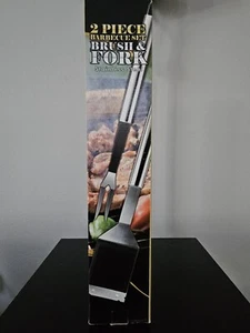 BBQ Brush And Fork - Picture 1 of 3