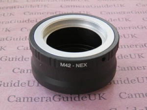 M42 Schraubhalterung Objektiv Adapter für Sony FX30 a7C A7 A7R A7S A7R II A7S II A9 A6700 - Bild 1 von 5