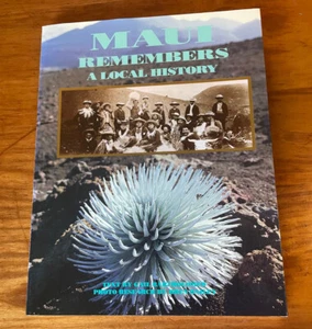 MAUI HAWAII REMEMBERS A LOCAL HISTORY GAIL BARTHOLOMEW 1995 PAPERBACK - Picture 1 of 9