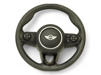 2014 - 2021 Mini Cooper F56 Steering Wheel Leather Multifunction Switch Oem Foto 1 de 4
