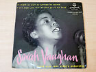 EX- !! Sarah Vaughan/Sings With Kirby's Orchestra/1956 Gold London 7" Single EP