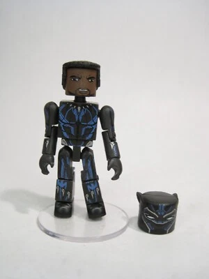 Boneco Diamond DST Marvel Minimates Black Panther Walgreens Wave Powered-Up 2,5" - Imagem 1 de 4