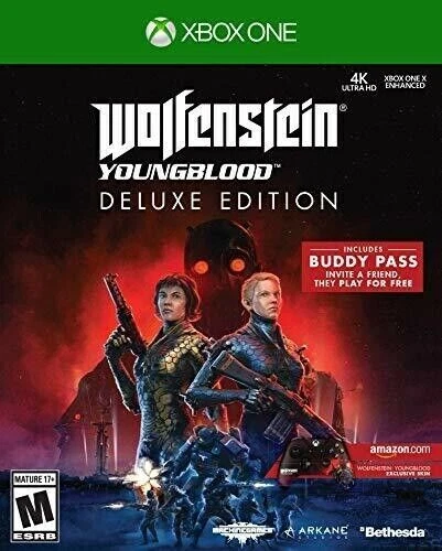 Wolfenstein: Youngblood Deluxe Edition - Microsoft Xbox One - New and Sealed - Image 1 of 1
