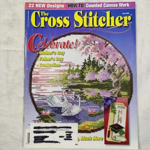 June 2006 The Cross Stitcher Magazine Designs Pattern Book Mothers & Fathers Day - Picture 1 of 24