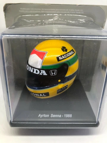 AYRTON SENNA MCLAREN 1988 FORMULA 1 MINI HELMET (SCALE 1:5) BRAND NEW Cover