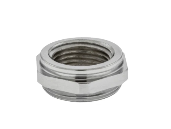 Female 3/8" to Male 55/64”-27 Faucet Adapter Adapter - Image 1 of 1