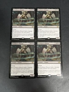 Played Pestilence Demon (x4) Commander 2014 Playset - Picture 1 of 2