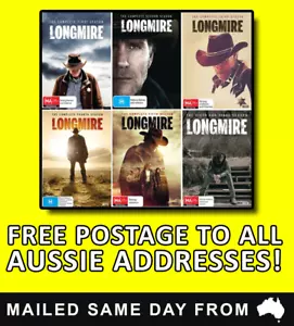 LONGMIRE complete season series 1-6 1 2 3 4 5 6 DVD SET SEALED REGION 4 - Picture 1 of 1
