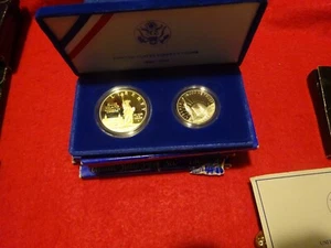 1986-S Statue Of Liberty Set beautiful gold tone $1 - Picture 1 of 11