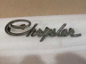 Vintage Chrysler Metal Emblem Ornament Metal MOPAR Rare Collectible - Picture 1 of 2