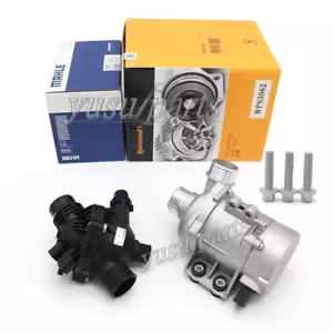 OEM Continental Water Pump 11517586925 &Mahle Thermostat For BMW F15 F16 F30 F32 - Picture 1 of 10