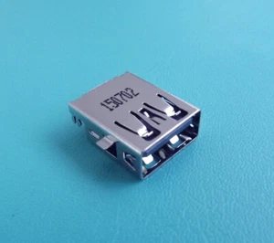 2x USB 2.0 Socket Port Female Replacement Plug Extra Long For Laptop Repair #B - Picture 1 of 4