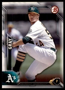 2016 BOWMAN SONNY GRAY OAKLAND ATHLETICS #62 - Picture 1 of 2