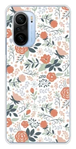 Coque en silicone imprimée compatible Xiaomi Poco F3 Poco F3 Pro Danse des roses - Photo 1 sur 3