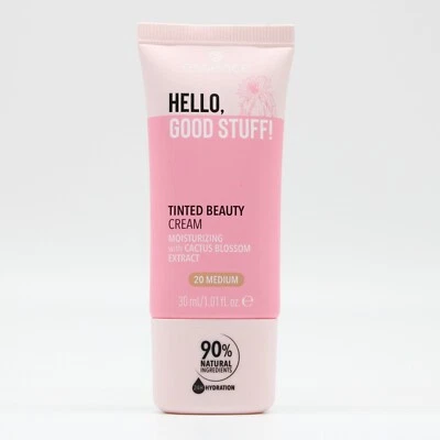 Essence Hello, Good Stuff! Tinted Beauty Cream Foundation 20 Medium 30ml - NEU - Bild 1 von 2
