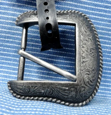 Barra de tacón de herradura occidental con hebilla de cinturón de campo Shyanne de colección Nuevo de Lote Antiguo con etiqueta. PCB978 Foto 1 de 4