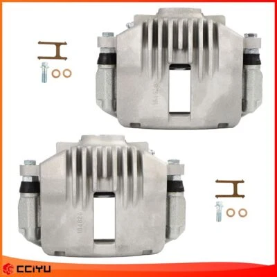 Pair Rear Disc Brake Calipers w/ Bracket For 1994 1995 1996 Chevrolet Impala Foto 1 de 4