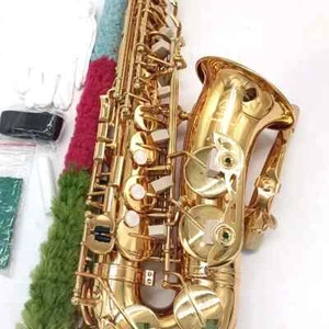 Type 62 professional alto saxophone flat E key brass one-to-one - Picture 1 of 16