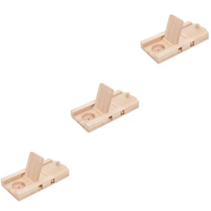 3 Pieces Foraging Interactive Toys Travel Toddler Hamster Enclosure Accessories - Picture 1 of 12