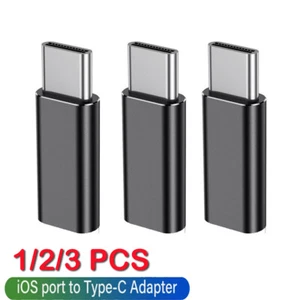 🔥1/2/3Pack Type C USB C Adapter Converter Charging Data Connector For iPhone 16 - Picture 1 of 14
