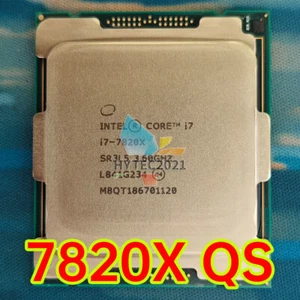 Intel Core i7-7820X QS 3.60GHz 8-Cores 12MB 140W LGA-2066-X299 CPU processor - Picture 1 of 1